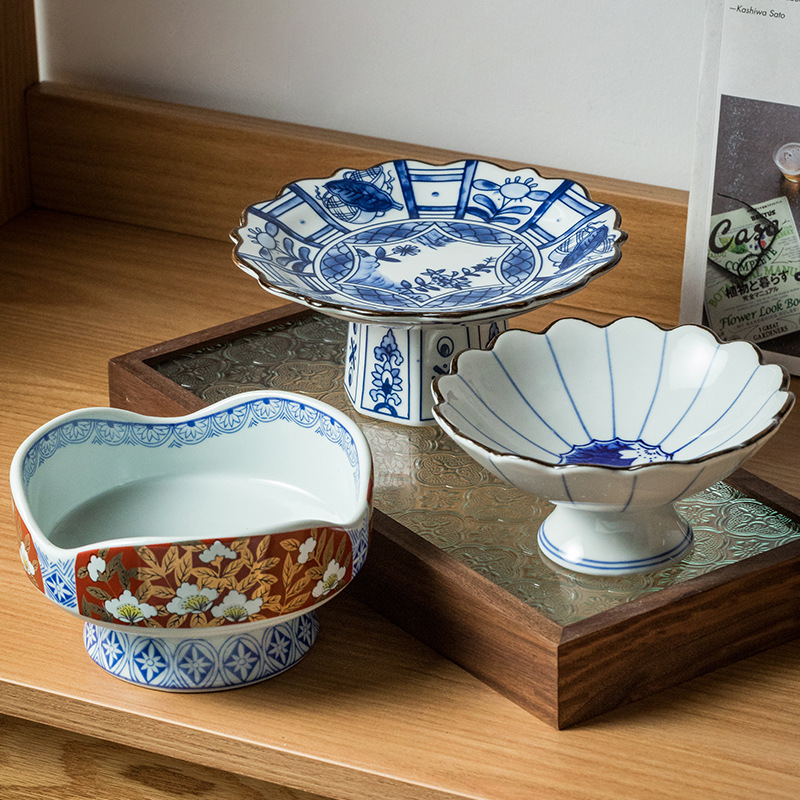 Matcha Bowl Chawan - Emperyal uzun kase japon retro seramik