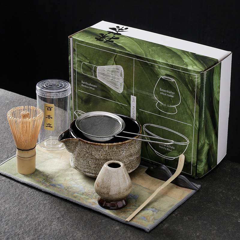 Matcha Bowl Chawan - 7 adet 4 adet Japon Matcha