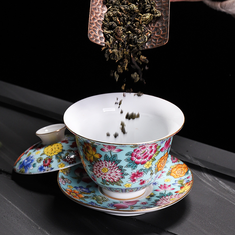 HMLOVE Beyaz Porselen Sancai G - Matcha Bowl Chawan incelemesi ve fiyatı