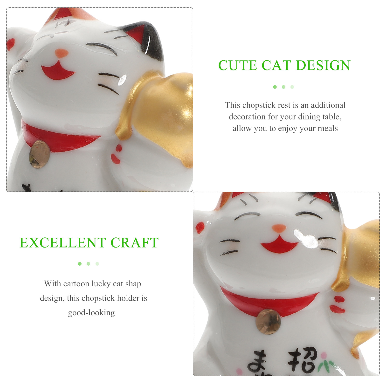 Kedi Figürü Süsü Seramik Çubuk - Chopstick Rest Ceramic incelemesi ve fiyatı