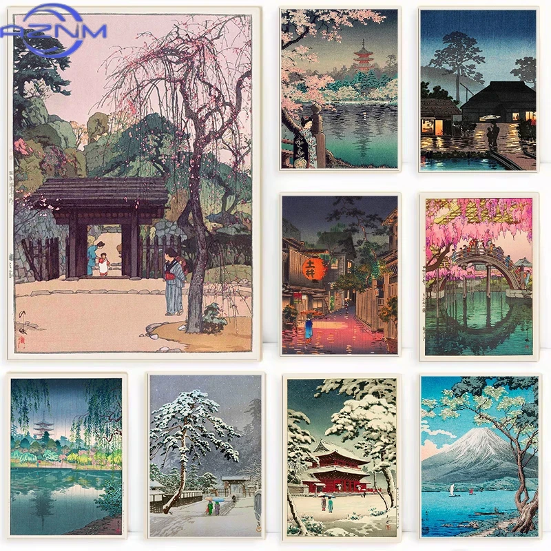 AZNM Retro Ukiyo-e Geleneksel  - Japanese Tokyo Lifestyle incelemesi ve fiyatı