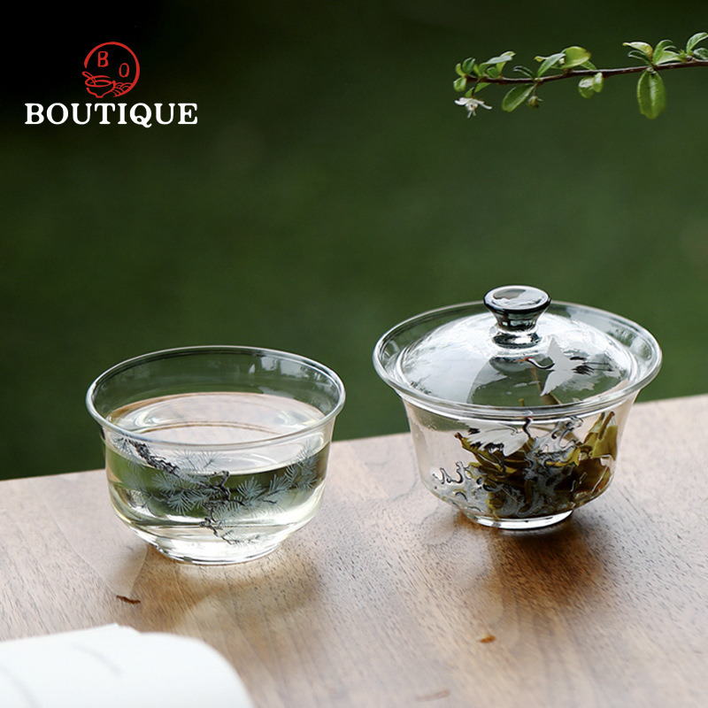 Çam Ve Vinç Gaiwan Orijinal Ca - Matcha Bowl Chawan incelemesi ve fiyatı
