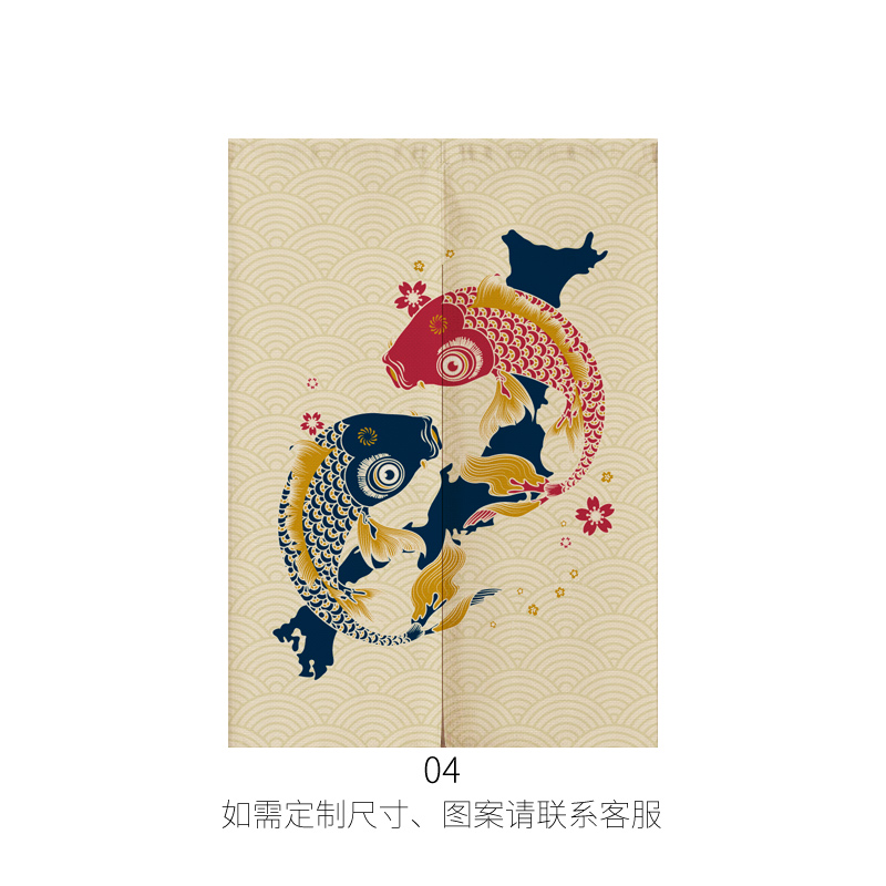 Japon Ukiyo-e Keten Kapı Perde - Noren Curtain Doorway incelemesi ve fiyatı