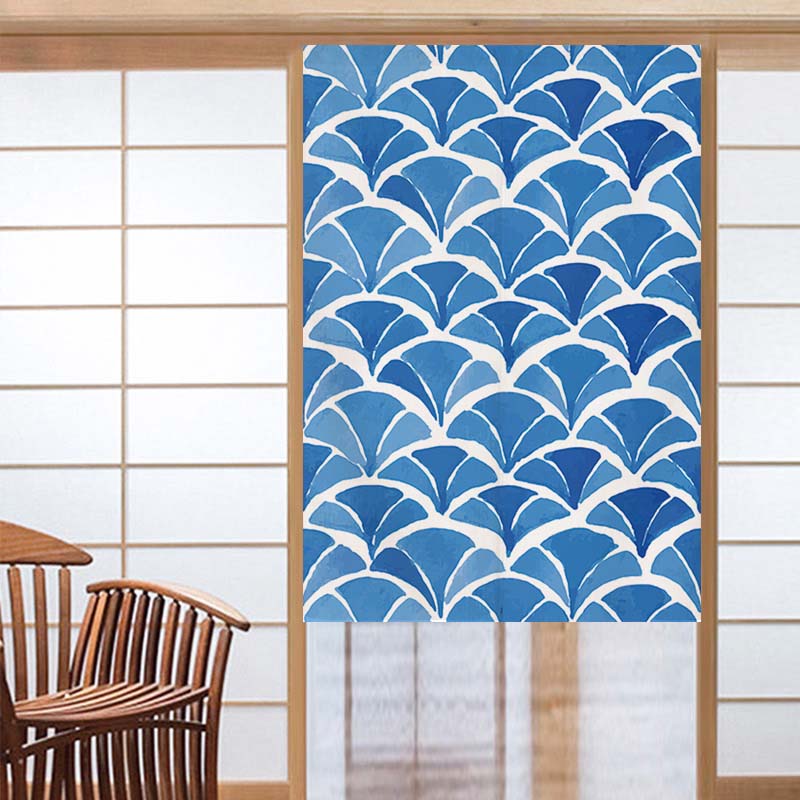 Dalgalar Doku Japon Noren Kapı - Noren Curtain Doorway incelemesi ve fiyatı