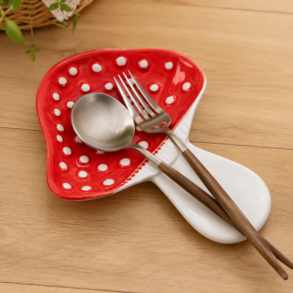 Seramik Mantar Kaşıklık Isıya  - Chopstick Rest Ceramic incelemesi ve fiyatı