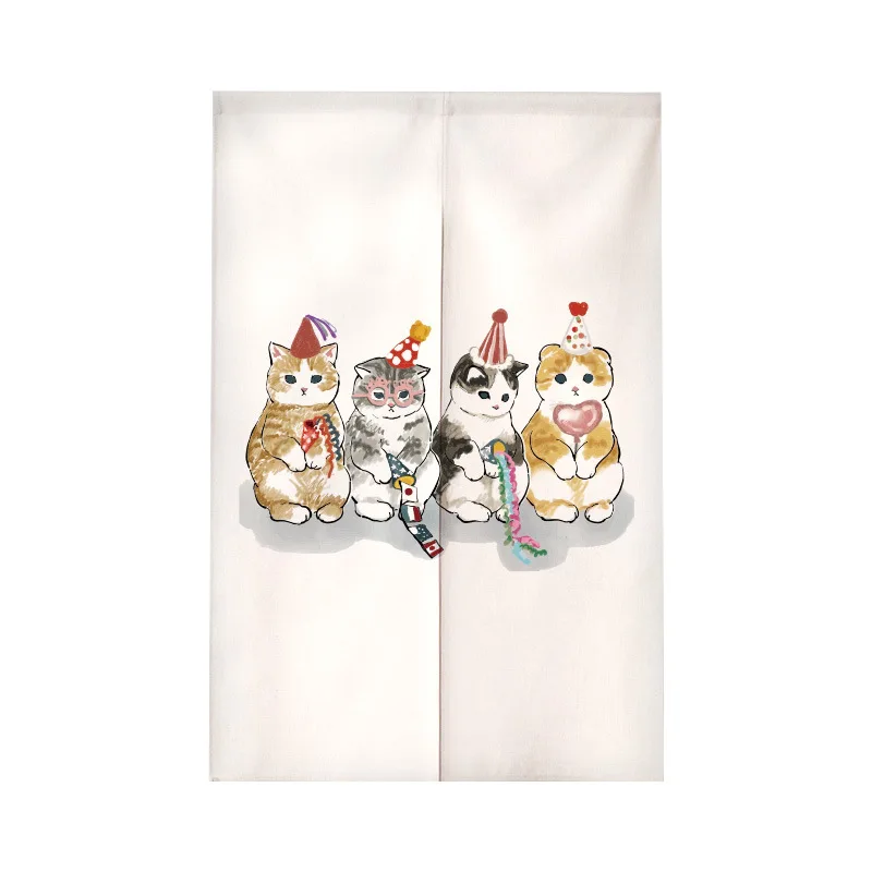Komik Kedi Japon Kapı Perdesi  - Noren Curtain Doorway incelemesi ve fiyatı