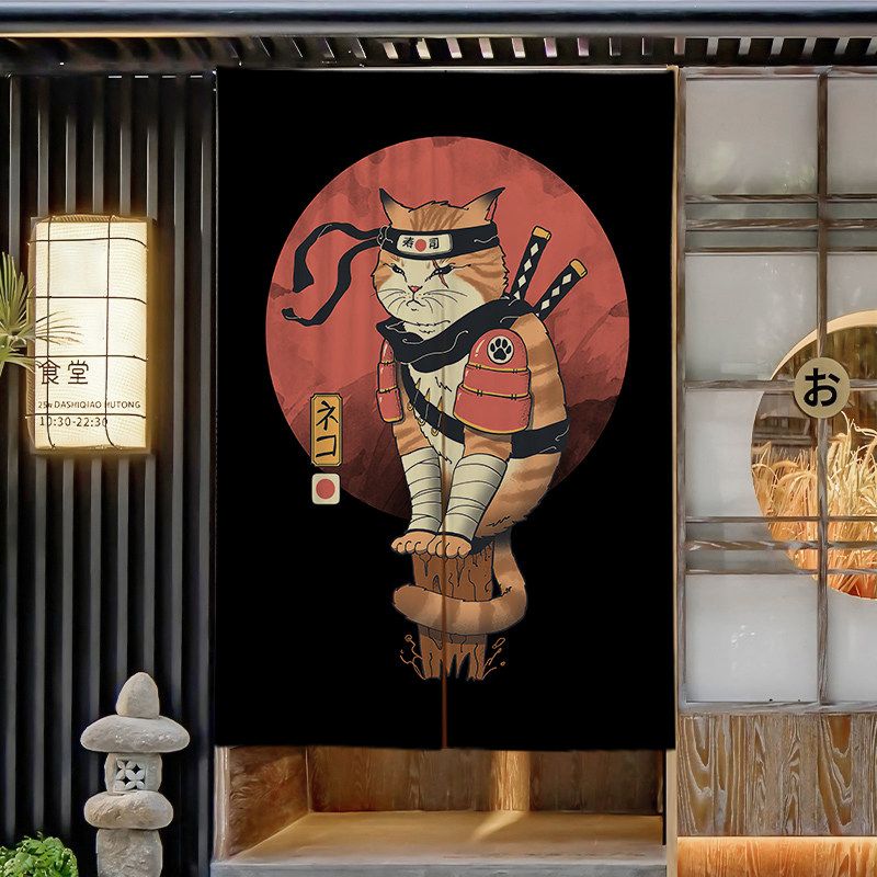 VIKAMA Karikatür Ramen Kedi No - Noren Curtain Doorway incelemesi ve fiyatı