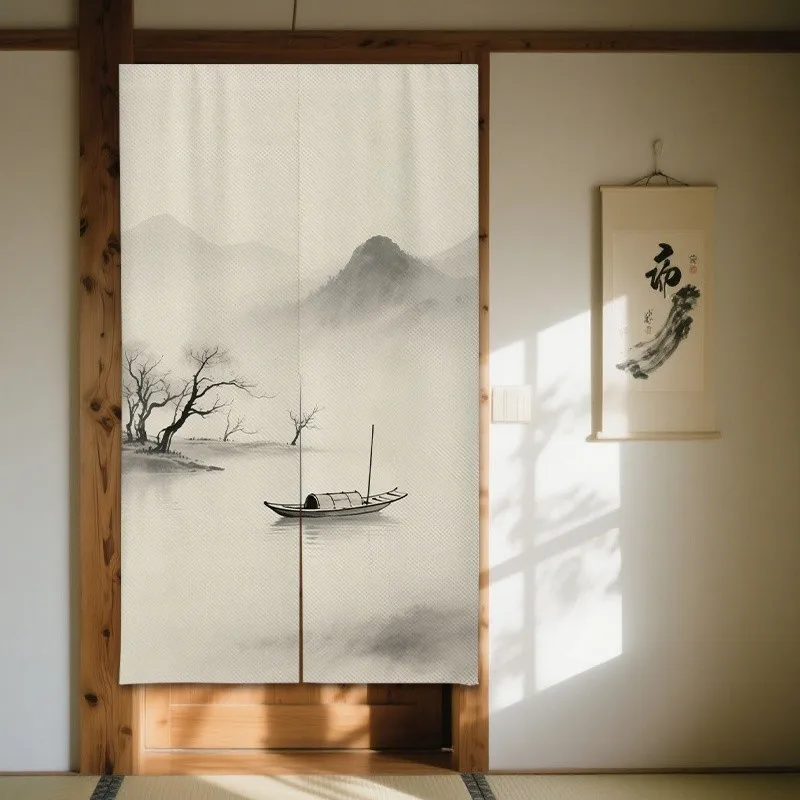 Japon Zen Mürekkep Boyama Manz - Noren Curtain Doorway incelemesi ve fiyatı