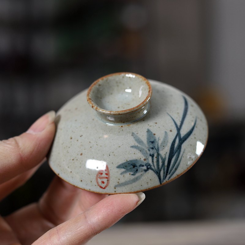 Handpainted Çin Sancai Gaiwan  - Matcha Bowl Chawan incelemesi ve fiyatı