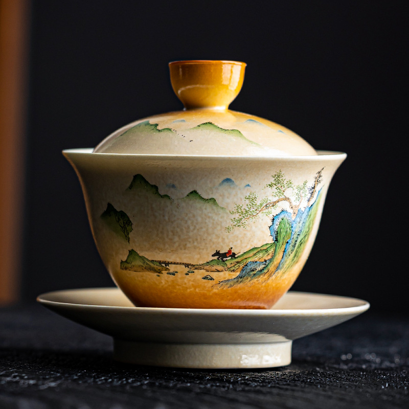 Çim ve ahşap seramik Gaiwan, R - Matcha Bowl Chawan incelemesi ve fiyatı