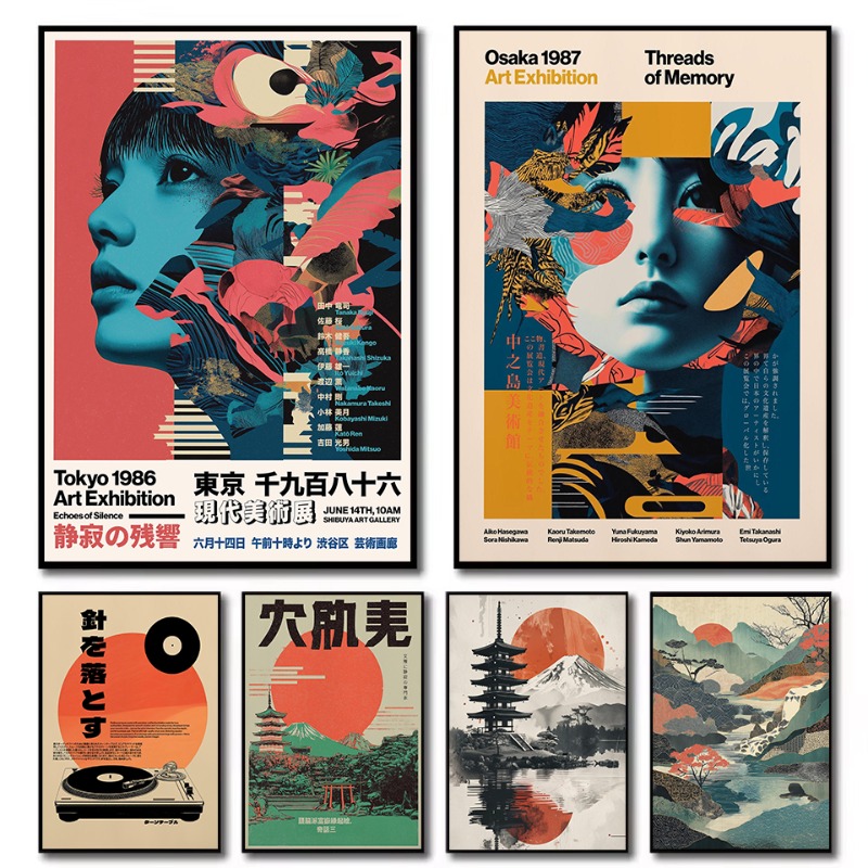 Retro Pop Japon Mt.Fuji Pagoda - Japanese Tokyo Lifestyle incelemesi ve fiyatı